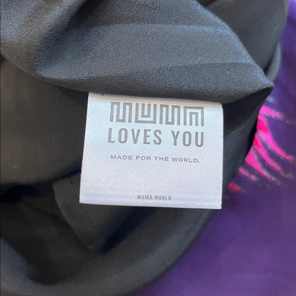 Muma World Midnight Electra Bias Mini Dress Vibrant Vacation Tropical NEW Wmns M - Picture 13 of 13